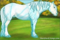 Horse Color:Thunderstruck Silver Sable Cream Champagne Pearl Dun Tobiano Snowcap Rabicano 
