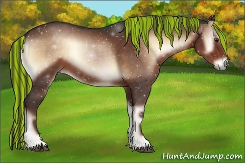 Horse Color:Painted Liver Red Onyx 