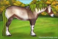 Horse Color:Painted Liver Red Onyx