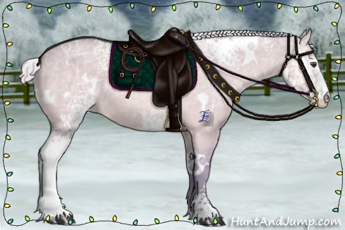 Horse Color:Watercolor White Spotted Silver Buckskin Ice Dun Rabicano 
