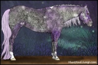 Horse Color:Watercolor Silver Classic Champagne Ice Onyx 