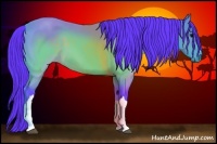 Horse Color:Watercolor Brown 