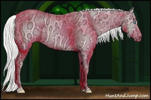 Horse Color:Silver Smoky Creme Ice Dun 