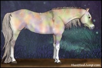 Horse Color:Nacre Silver Brown Onyx 