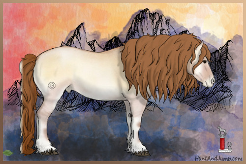 Horse Color:Brown Roan Pearl Onyx 