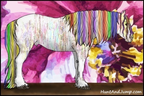 Horse Color:Painted Liver Chestnut Ice Splash Tobiano  and Painted Silver Brown Ice Dun Tobiano 