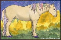 Horse Color:Painted Palomino