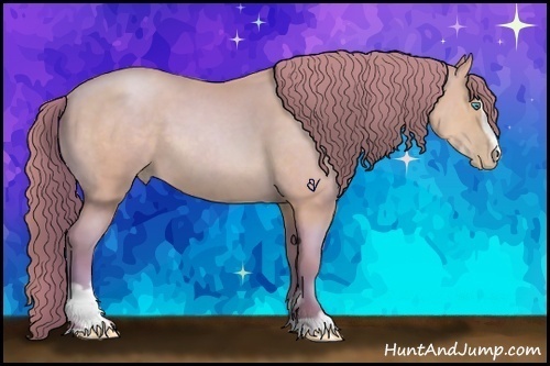Horse Color:Watercolor Buckskin Pearl Sabino 
