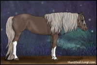 Horse Color:Silver Black 