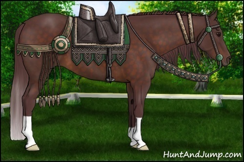 Horse Color:Chocolate Brown 