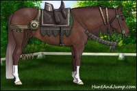 Horse Color:Chocolate Brown 