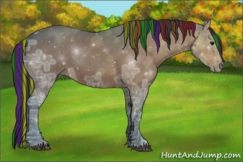 Horse Color:Painted Brown Ice