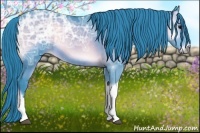 Horse Color:Watercolor Brown Ice Onyx 