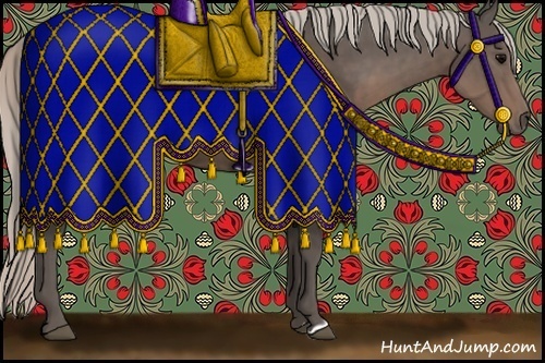 Horse Color:Silver Black 