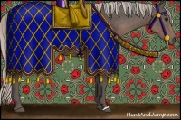 Horse Color:Silver Black 