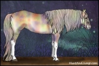 Horse Color:Nacre Silver Brown Onyx 