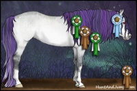 Horse Color:Painted Brown Chinchilla Ice Dun