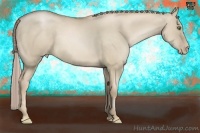 Horse Color:Chocolate Palomino Pearl Dun 