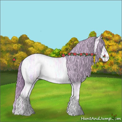 Horse Color:Watercolor Red Onyx Ice Varnish
