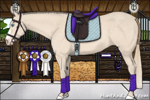 Horse Color:Perlino 