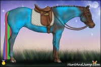Horse Color:Painted Liver Chestnut