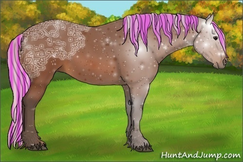 Horse Color:Painted Silver Bay Ice