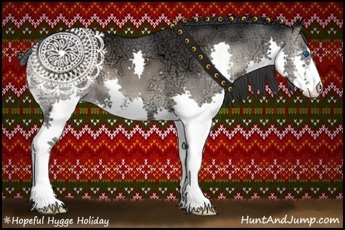 Horse Color:Blue Onyx Ice Sabino Splash