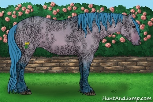 Horse Color:Watercolor Bay Ice Dun