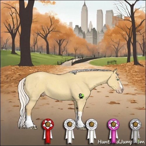 Horse Color:Silver Classic Cream Champagne Roan Dun Splash