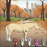 Horse Color:Silver Classic Cream Champagne Roan Dun Splash