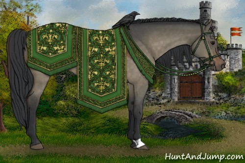 Horse Color:Brown Roan Dun 