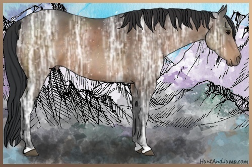 Horse Color:Brown Ice 