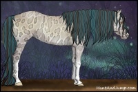 Horse Color:Painted Amber Cream Champagne Ice Onyx 