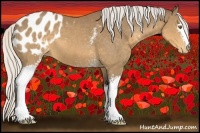 Horse Color:White Spotted Silver Buckskin Blanket 
