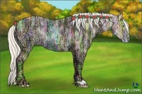 Horse Color:Silver Amber Cream Champagne Ice Dun