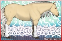 Horse Color:Silver Buckskin Dun Tobiano 