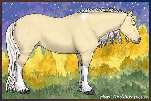 Horse Color:Silver Buckskin Roan Dun Tobiano 