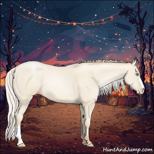 Horse Color:Silver Amber Cream Champagne Pearl