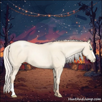 Horse Color:Silver Amber Cream Champagne Pearl 