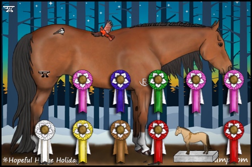 Horse Color:Brown 