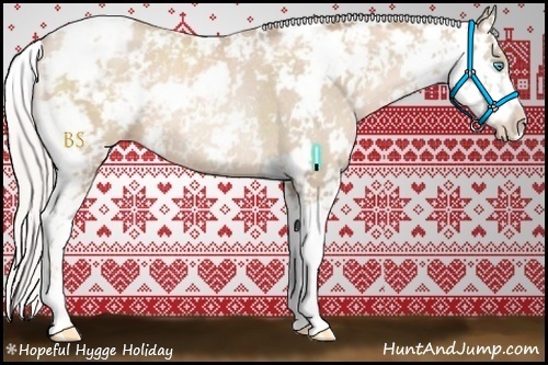 Horse Color:Silver Smoky Black Pearl Sabino Rabicano 