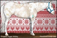 Horse Color:Silver Smoky Black Pearl Sabino Rabicano 