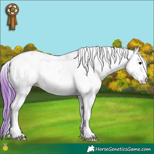 Horse Color:Watercolor Bay Onyx Sabino
