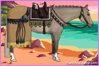 Horse Color:Silver Grullo 