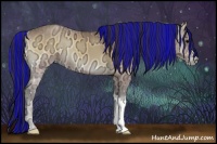 Horse Color:Painted Buckskin Ice Onyx  and Painted Buckskin Ice Onyx 