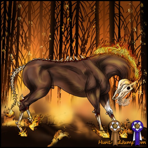 Horse Color:Chocolate Silver Brown