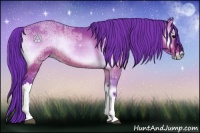 Horse Color:Watercolor Brown Ice Onyx 