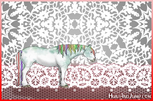 Horse Color:Painted Watercolor White Spotted Silver Brown Chinchilla Ice Dun Splash Frame Rabicano