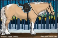 Horse Color:Chocolate Silver Buckskin Tobiano