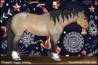 Horse Color:Brown Roan Dun 